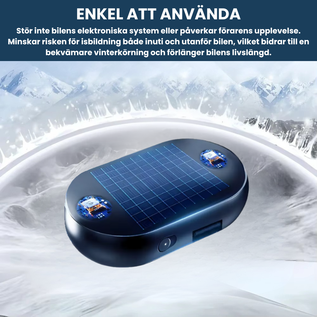 Håll Vindrutan isfri på sekunder
