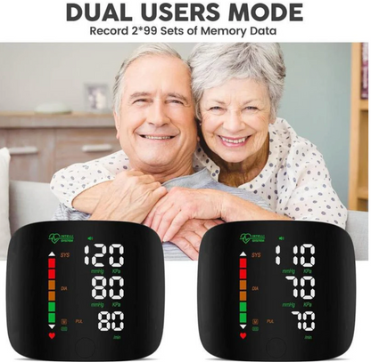 Smart Wrist Blood Pressure Monitor